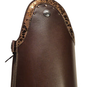 Riding Boots Tricolore Puro Duo - Ice Bronzo Top & Rose Gold Crystals