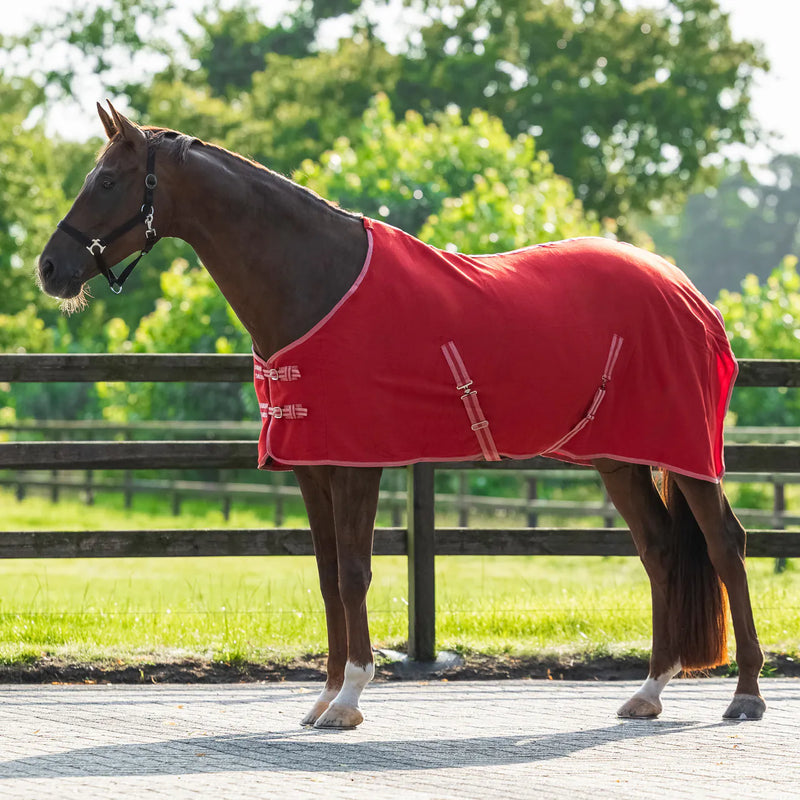 Qhp Deken Color - Fleece - Met Singels