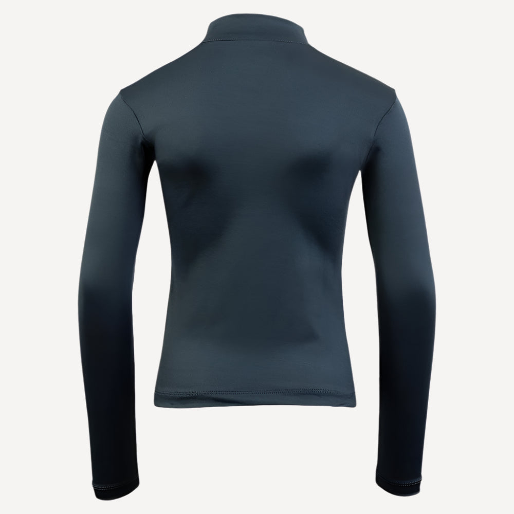 BR Mini Horse Zip-Up Shirt - Lange Ärmel - Kinder