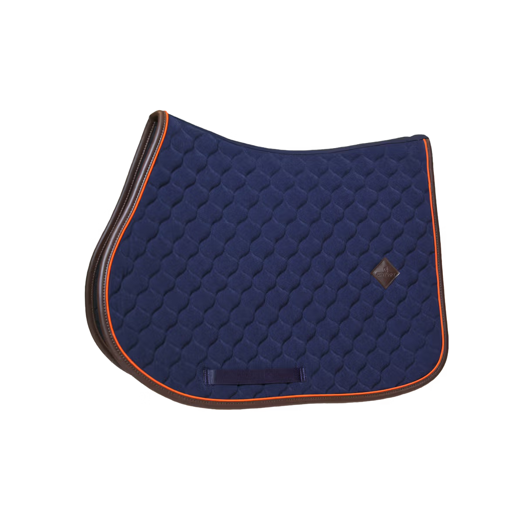 Kentucky Saddlepad Onion Quilt Leather Neon - Jumping