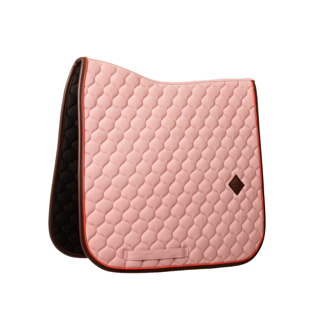 Kentucky Sattelpad Onion Quilt Leder Neon - Dressur
