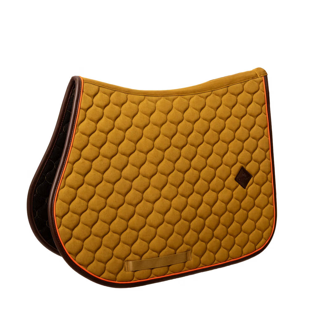 Kentucky Zadelpad Ui Quilt Leer Neon - Springen