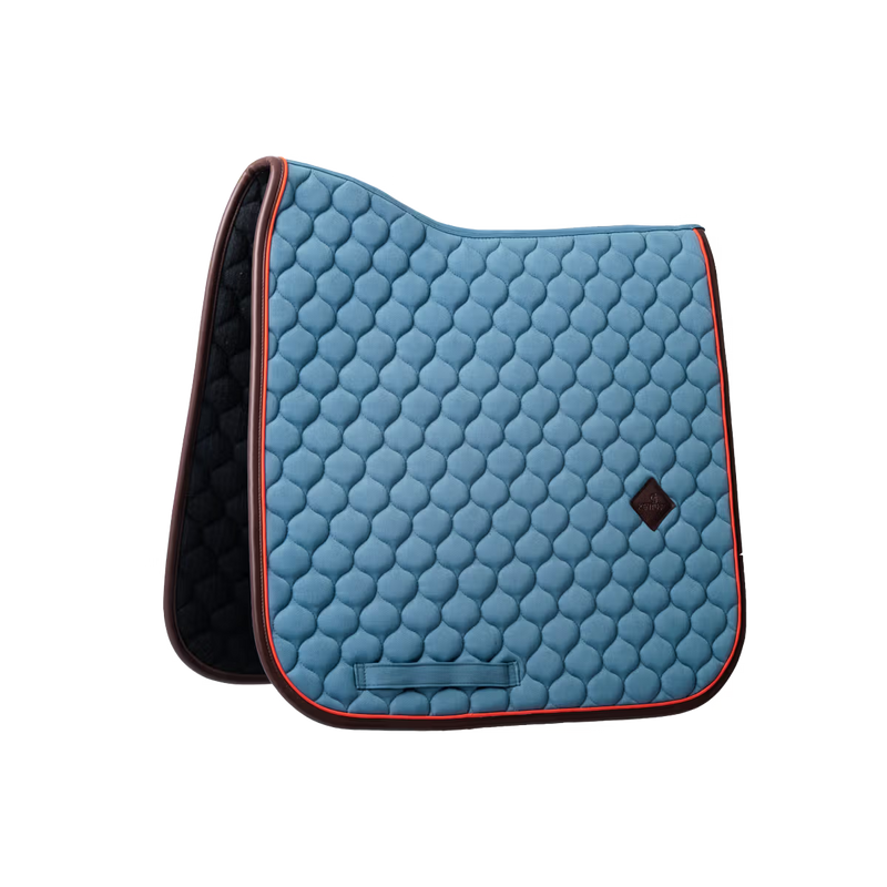 Kentucky Sattelpad Onion Quilt Leder Neon - Dressur