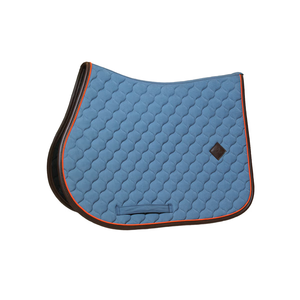 Kentucky Saddlepad Onion Quilt Leather Neon - Jumping