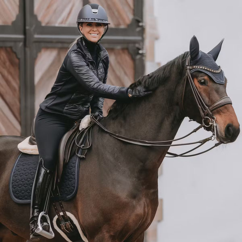 Kentucky Saddle Pad Glitter Rope Dressuur