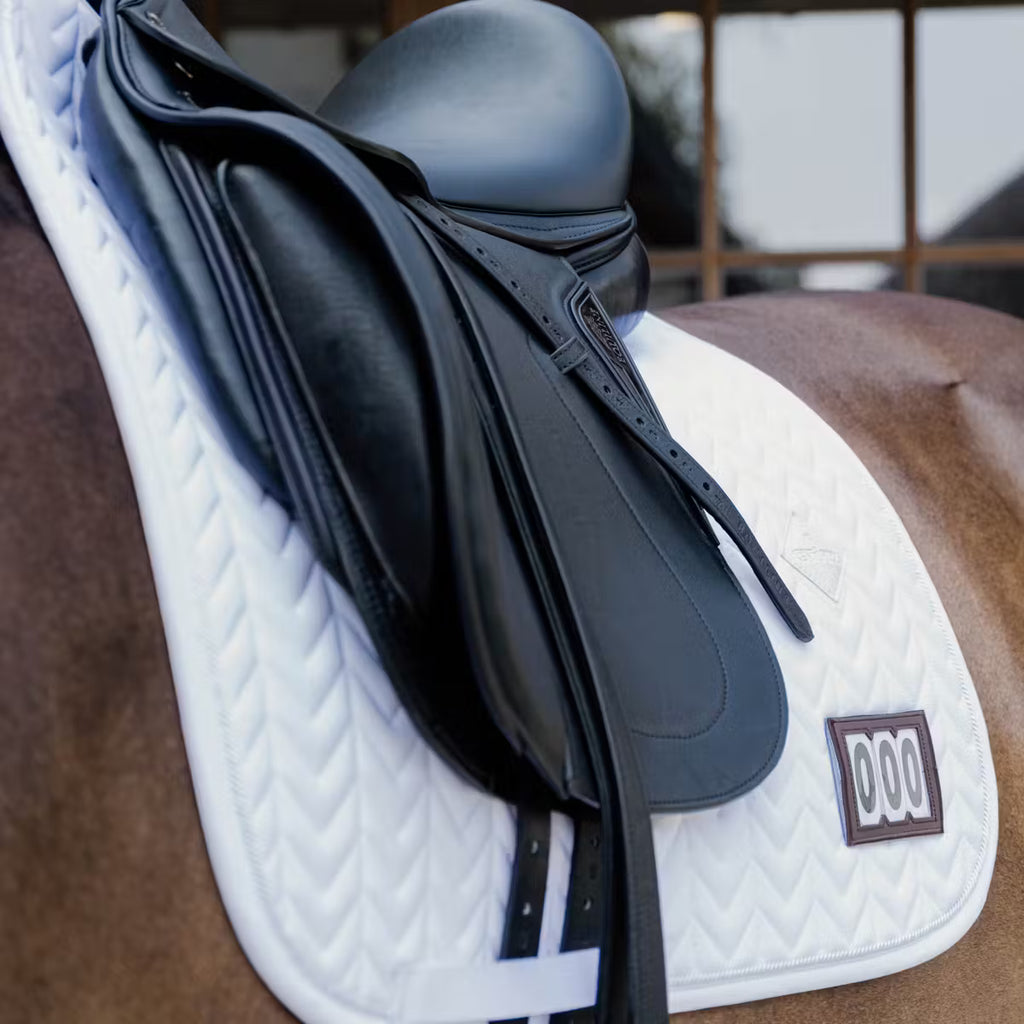 Kentucky Tapis de selle en arête de poisson Compétition - 2 numéros - Dr