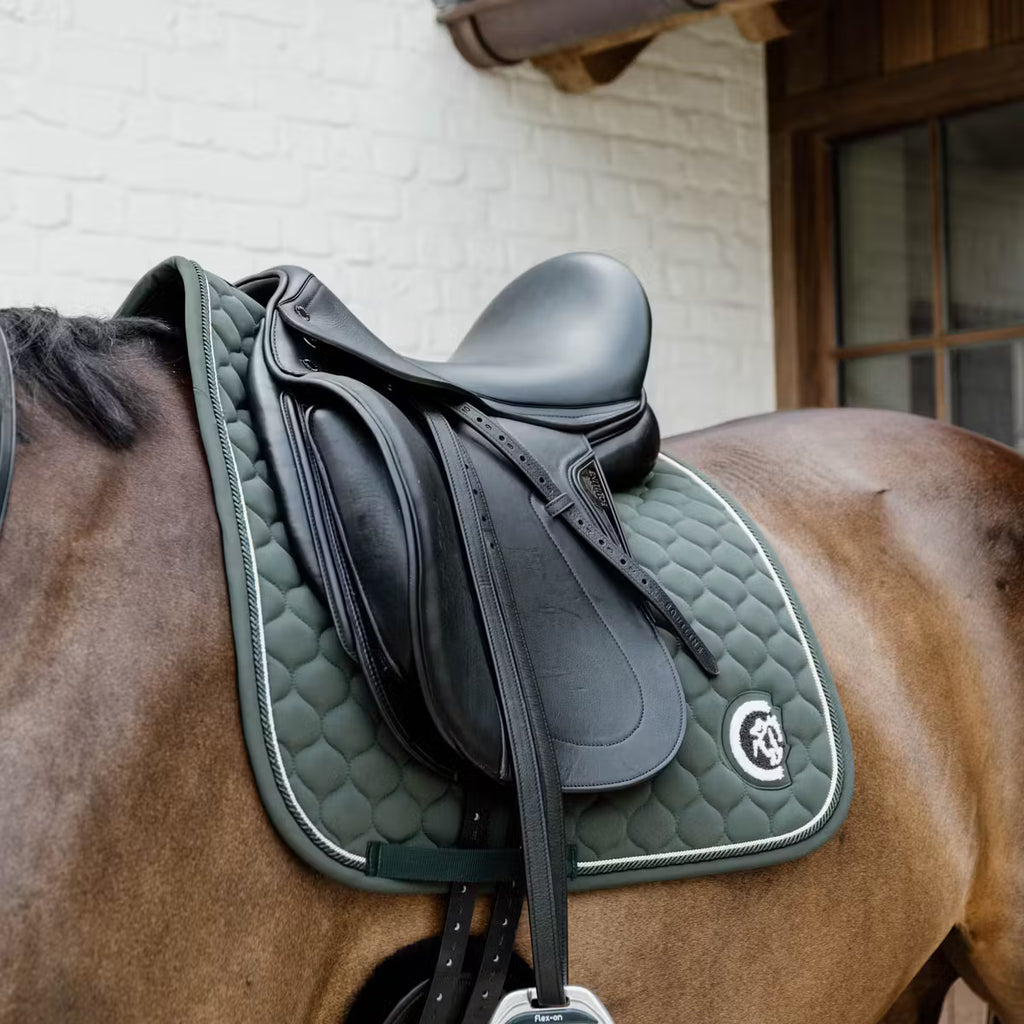 Kentucky Saddle Pad Onion Quilt - 3D Logo - Dr
