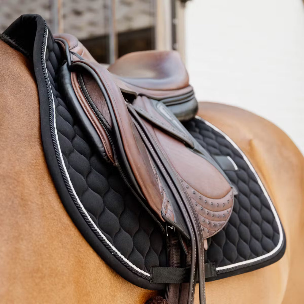 Kentucky Saddle Pad Onion Quilt - Rubber Logo - Vz