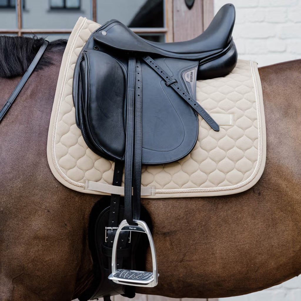 Kentucky Saddle Pad Onion Quilt - Rubber Logo - Dr