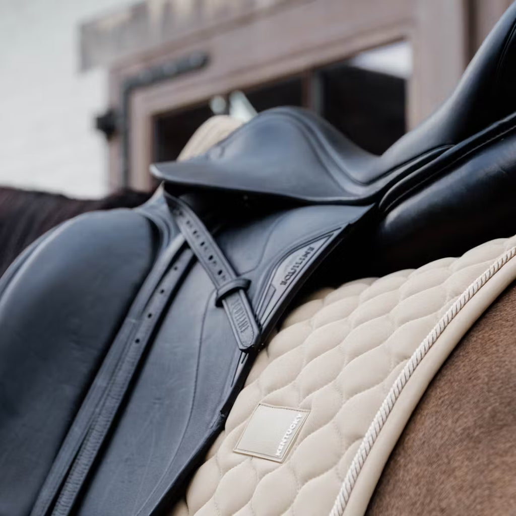 Kentucky Saddle Pad Onion Quilt - Rubber Logo - Dr