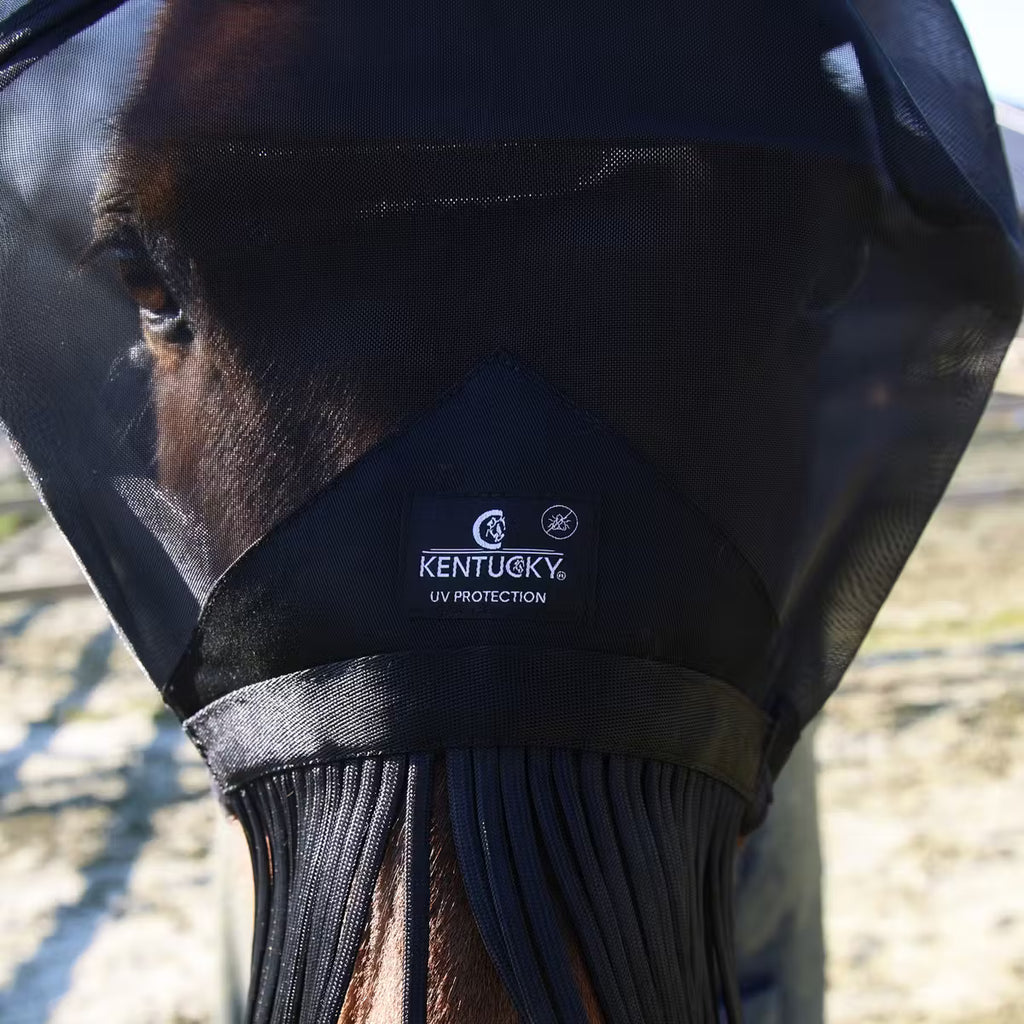 Kentucky Flymask Classic - Avec Oreilles Et Pampilles Nez