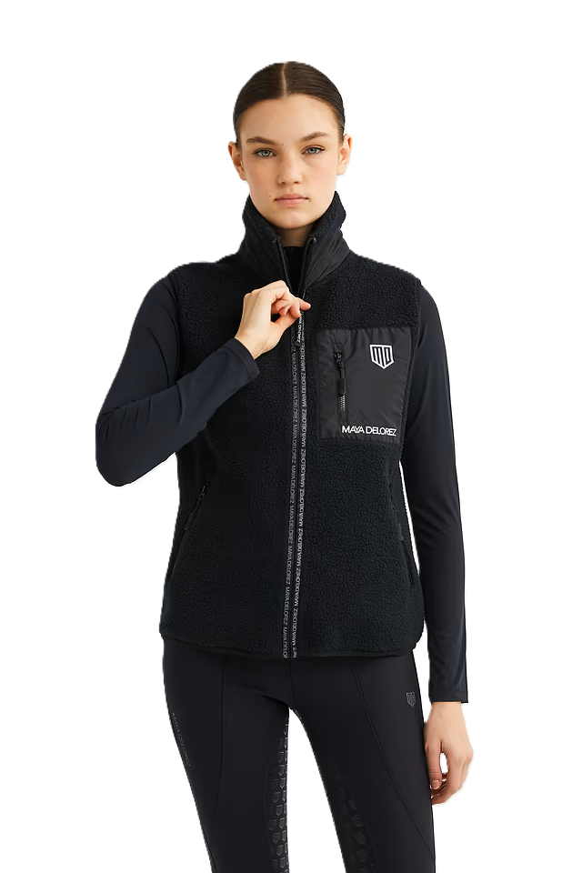 Maya Delorez Bodywarmer Teddy - Unisex
