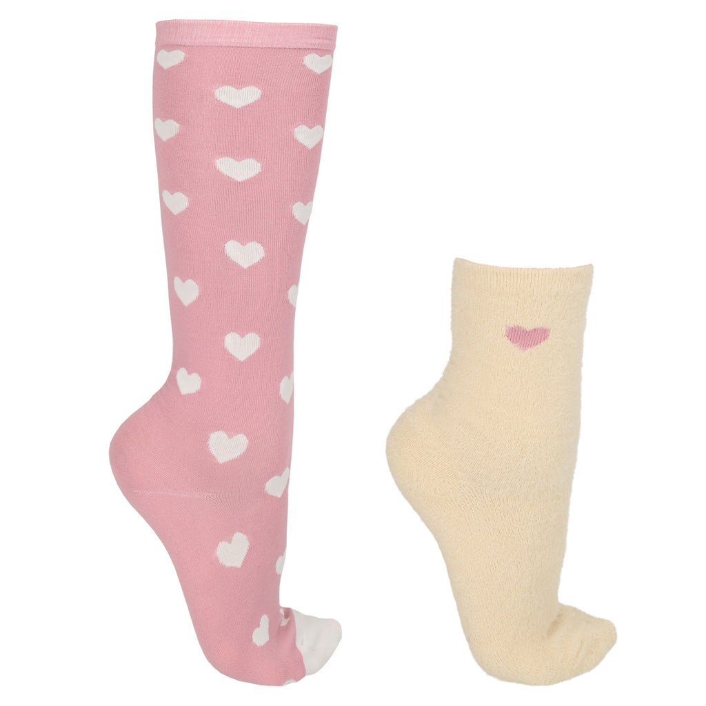 QHP Socks Gift Box Fluffy - Pack of 2