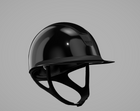 Custom Emmers Equestrian Helmet - ShadowGlossy