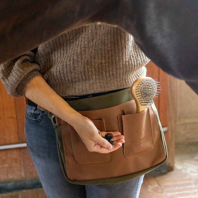 Grooming Deluxe Plaiting Waist Bag Canvas