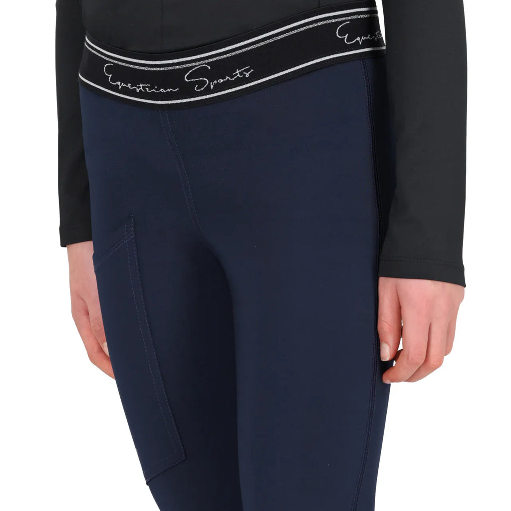 QHP Collant d'équitation Eden - Fond intégral - Enfant