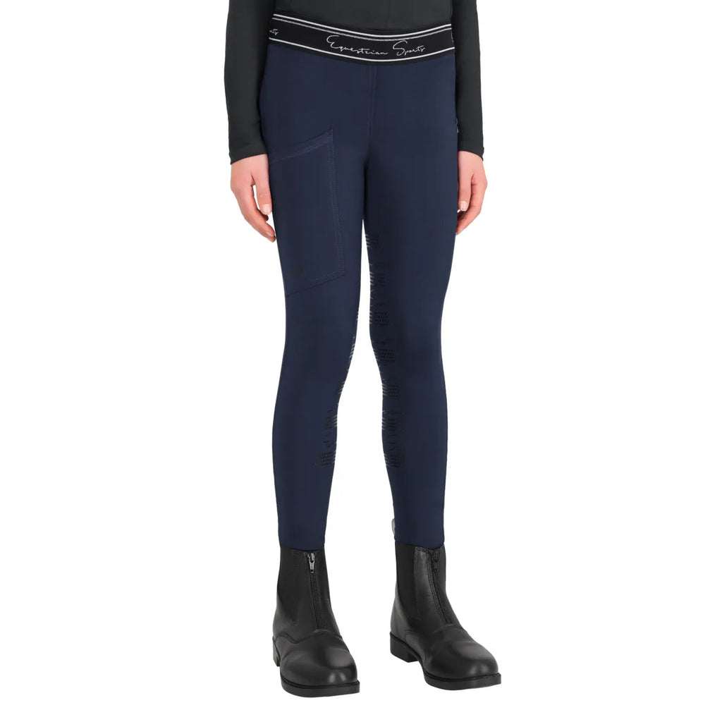 QHP Collant d'équitation Eden - Fond intégral - Enfant
