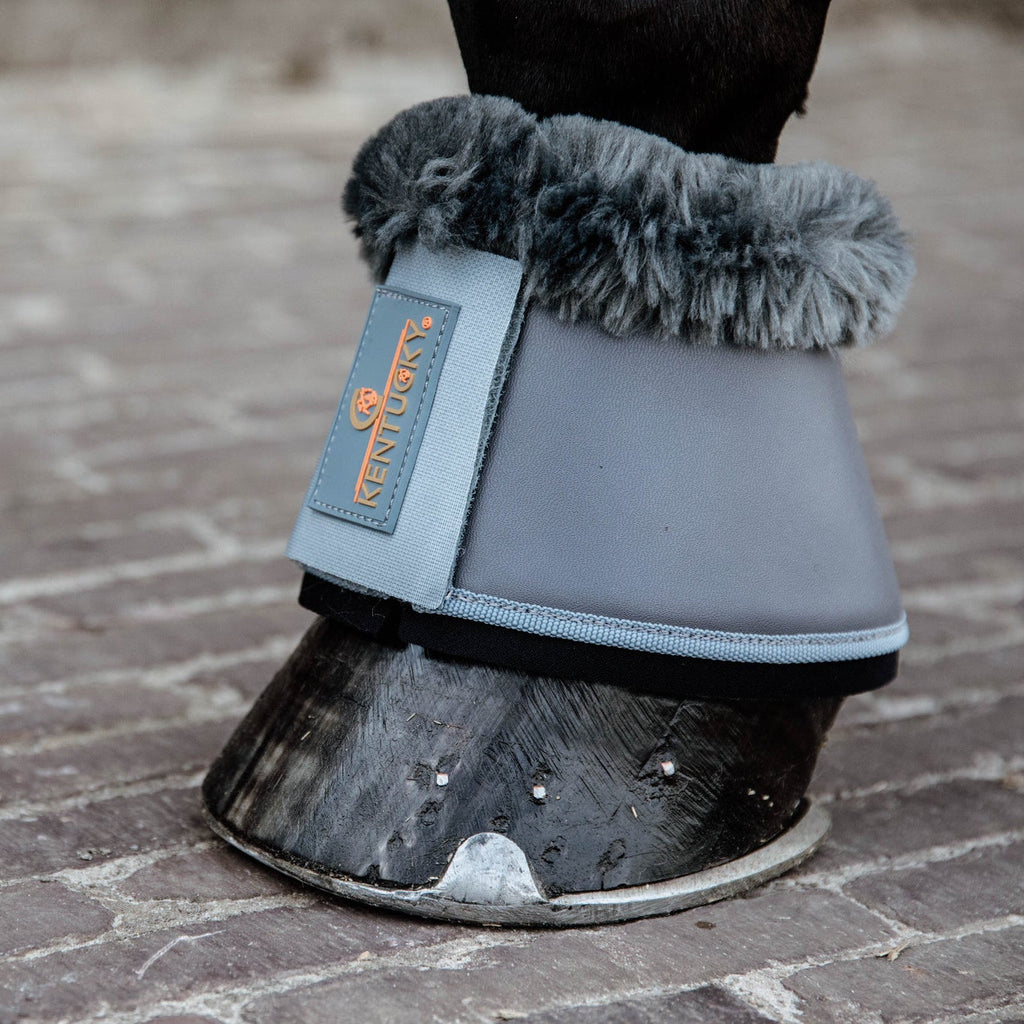 Kentucky Lammfell Leder Überziehstiefel