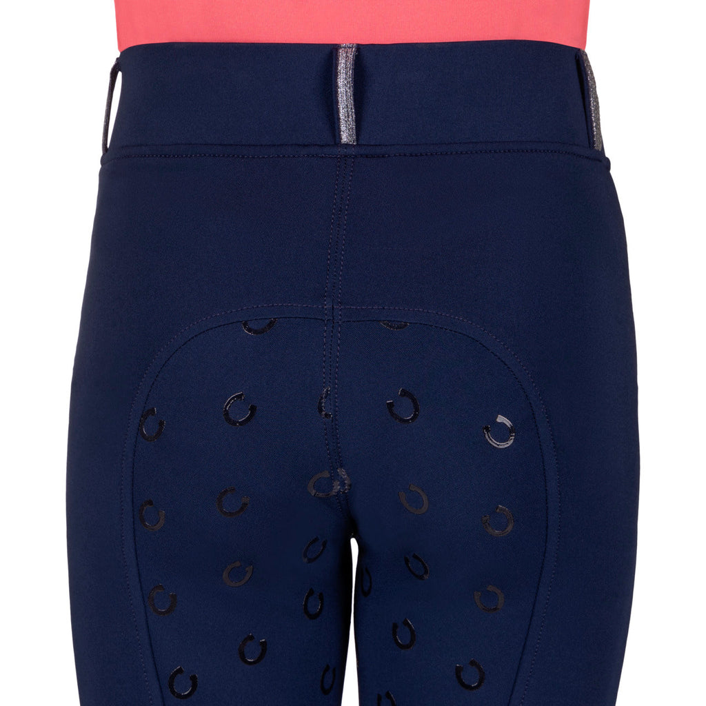 QHP Reithose Jaily Junior - Voller Grip - Kinder