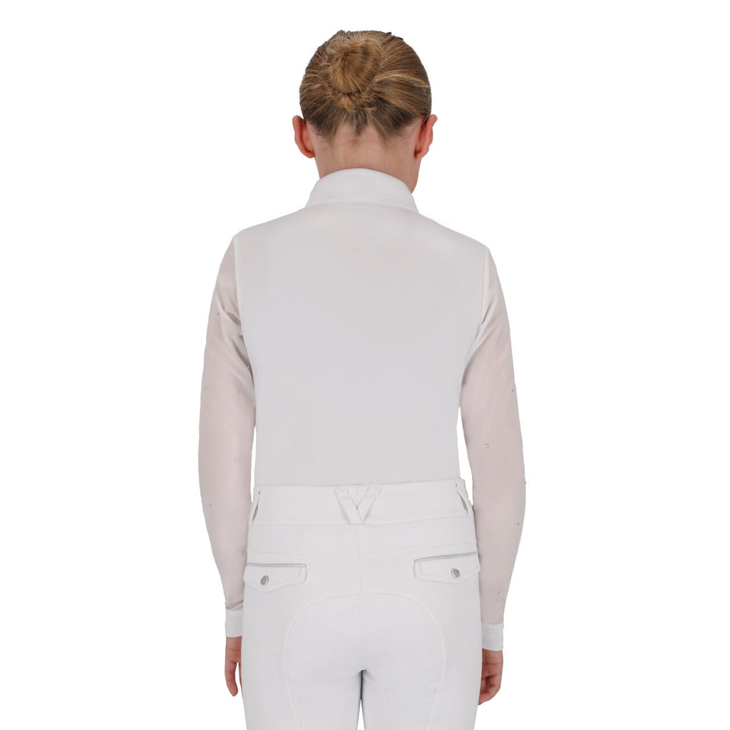 QHP Wedstrijdshirt Sennah - Lange Mouwen - Meisjes