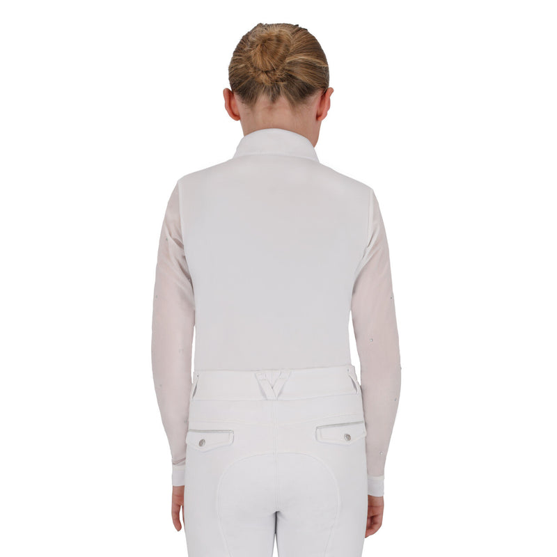 QHP Wedstrijdshirt Sennah - Lange Mouwen - Meisjes