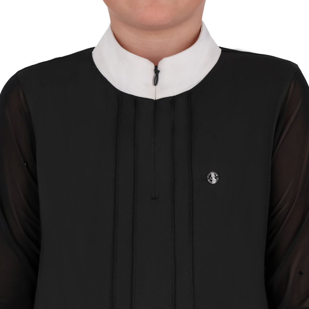 QHP Wedstrijdshirt Sennah - Lange Mouwen - Meisjes