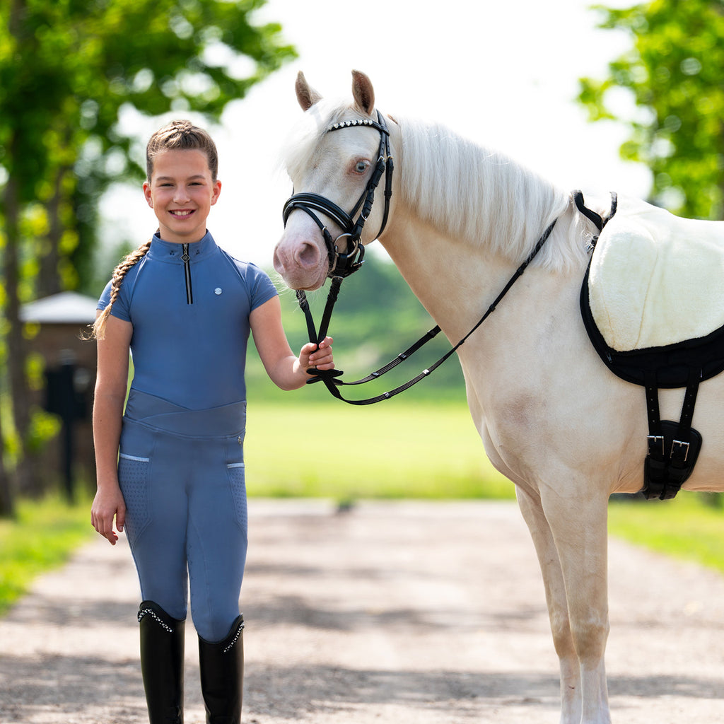 QHP Reithose Aubree Junior - Mädchen