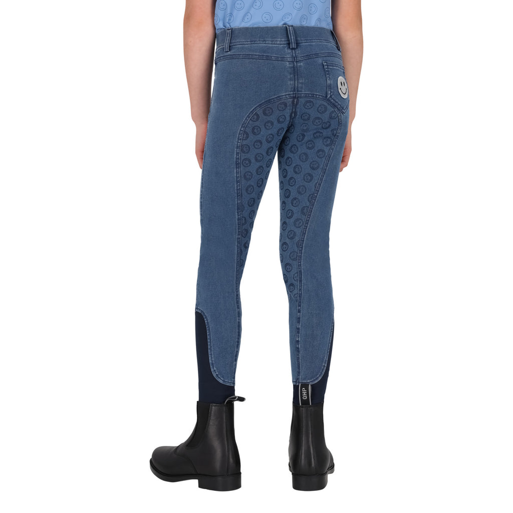 QHP Reithose Rosalynn Junior - Full Grip - Mädchen