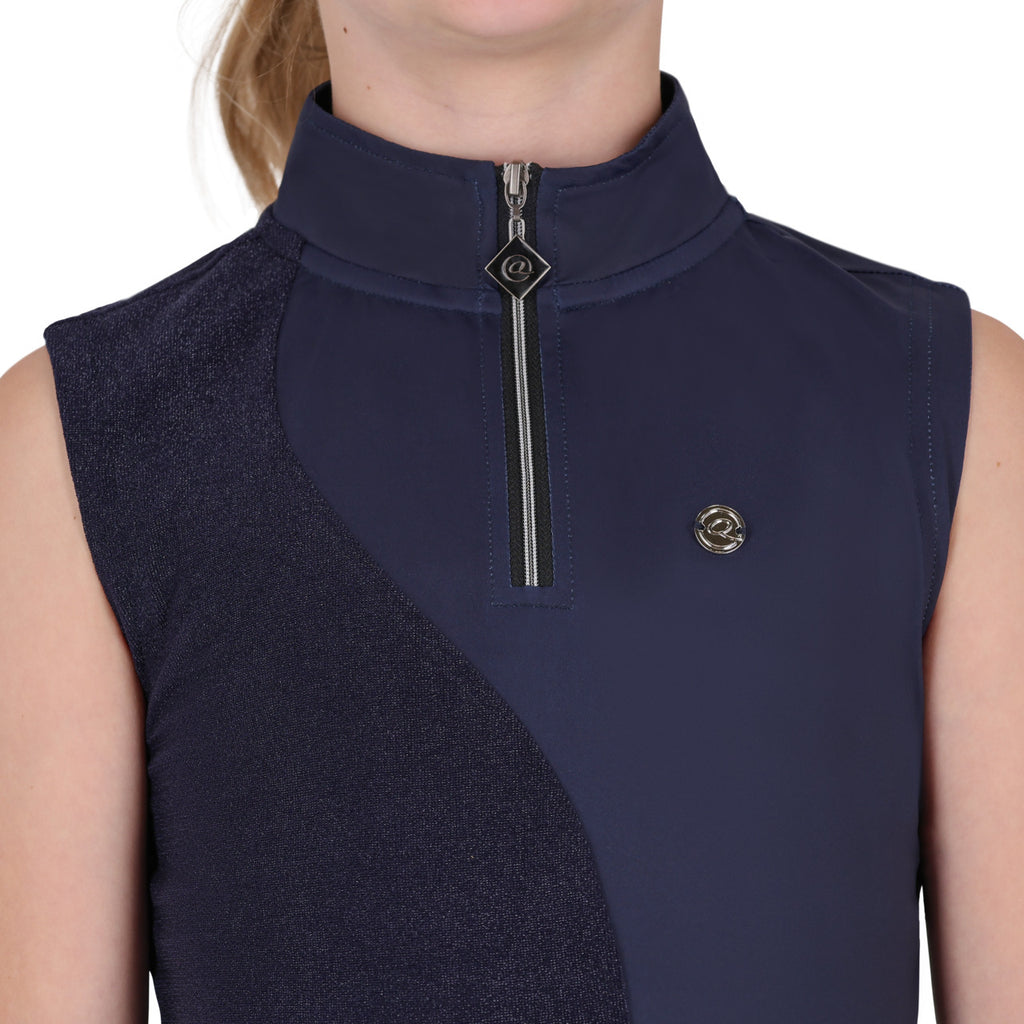 QHP Top Aubree Junior - Ärmellos - Mädchen