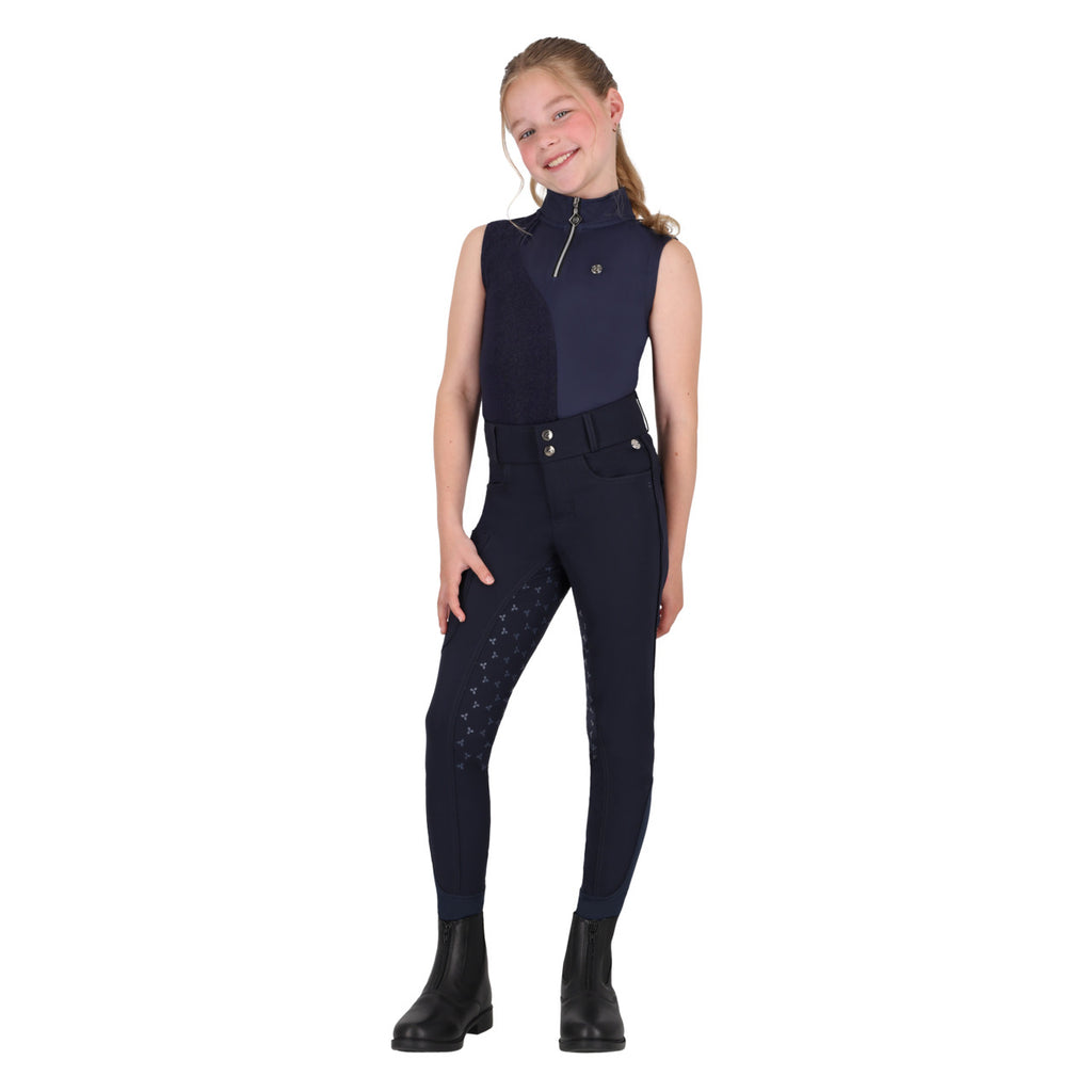 QHP Top Aubree Junior - Ärmellos - Mädchen