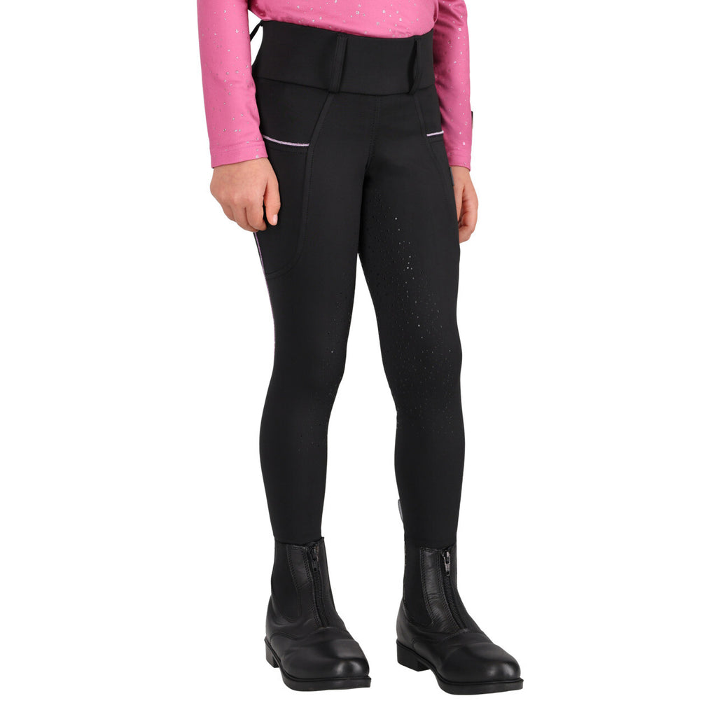 QHP Riding Tights Isalyn Junior - Full Grip - Kids