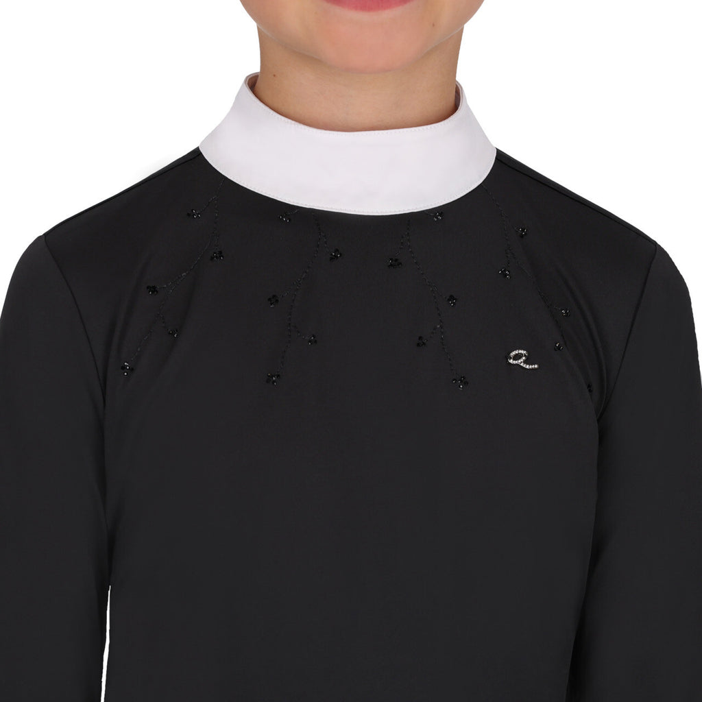 QHP Show Shirt Amilara Junior - Long Sleeves - Kids