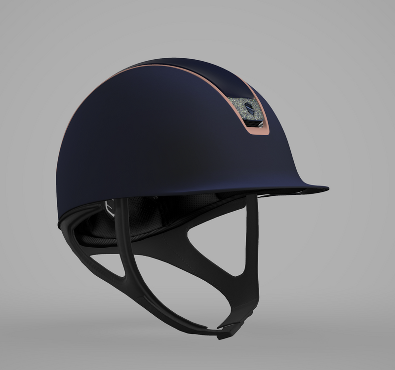 Custom Emmers Equestrian Helmet - ShadowMatt