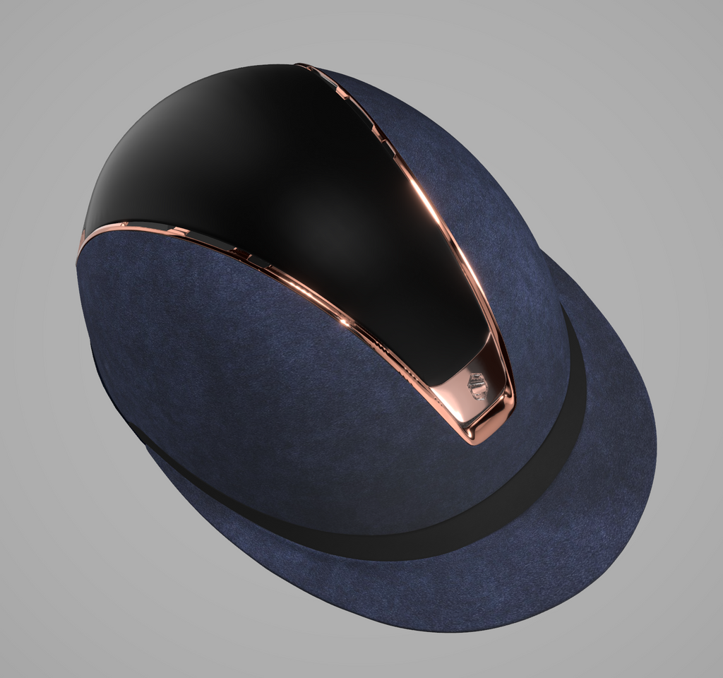 Custom Emmers Equestrian Helmet - Alcantara "Emmers"