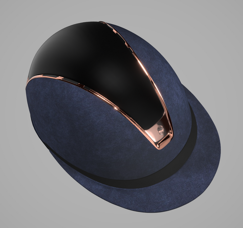 Custom Emmers Equestrian Helmet - Alcantara "Emmers"