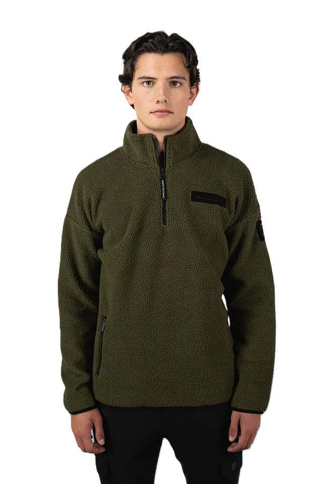 Maya Delorez Half Zip Teddy - Unisex