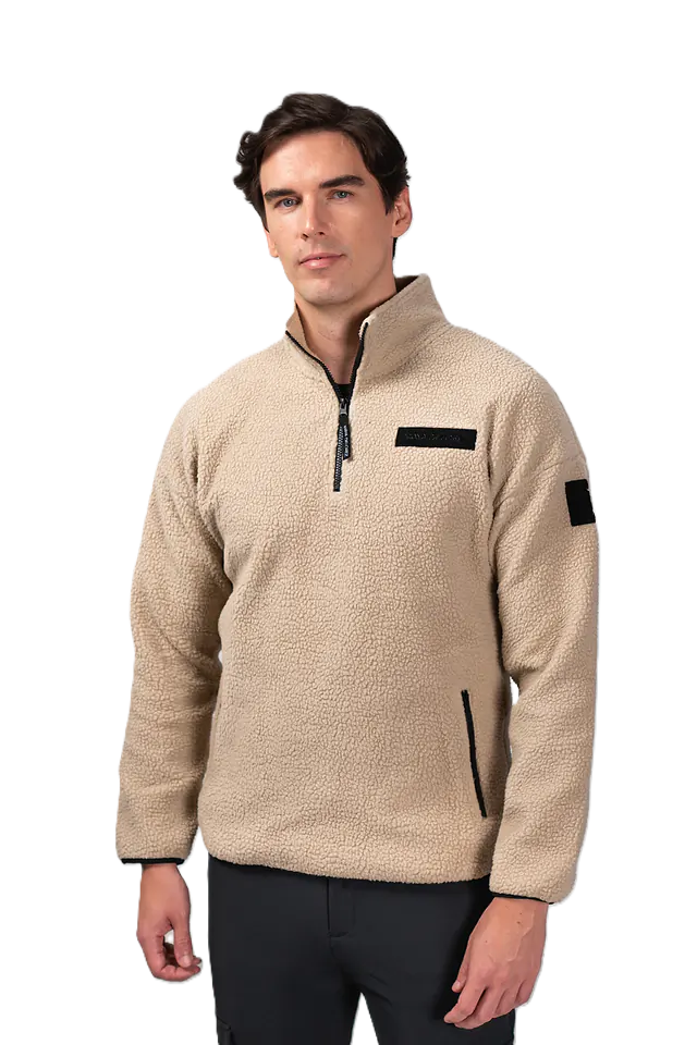 Maya Delorez Half Zip Teddy - Unisex