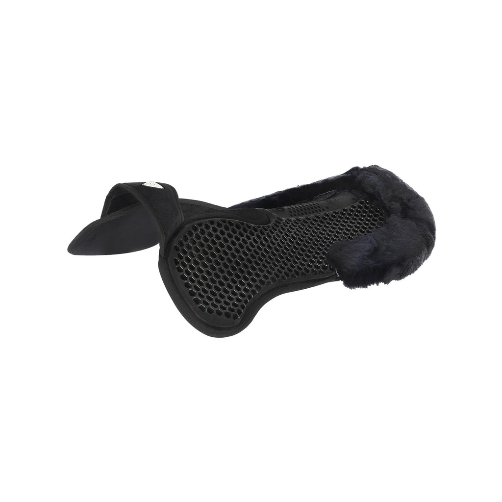 Acavallo Widerristfreies Gelpad mit Mikrofaser Lammfell