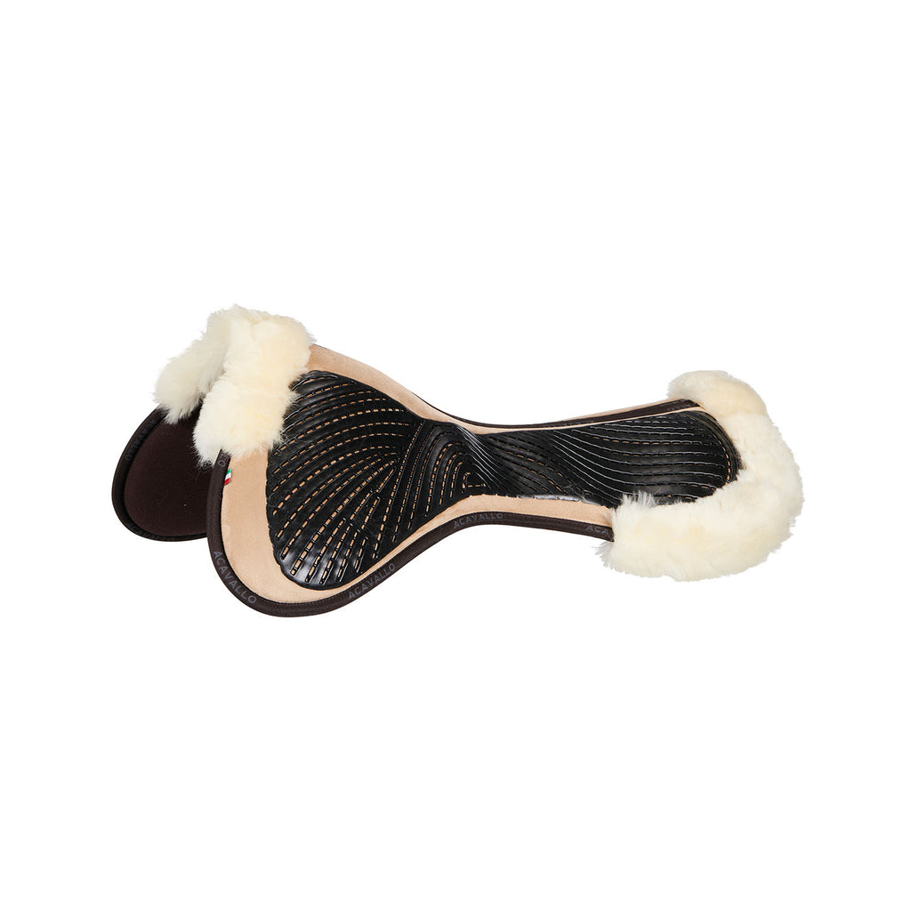 Acavallo Gel & Memory Foam Close Contact - Mit Lammfell