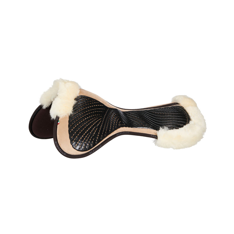 Acavallo Gel & Memory Foam Close Contact - Mit Lammfell