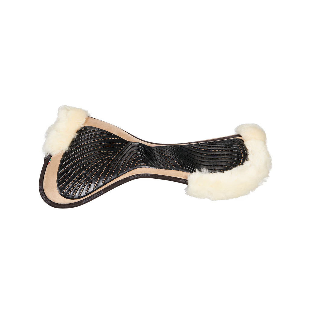 Acavallo Gel & Memory Foam Close Contact - Mit Lammfell