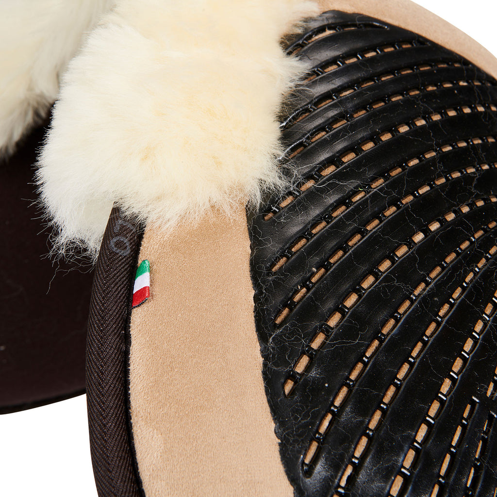 Acavallo Gel & Memory Foam Close Contact - Mit Lammfell