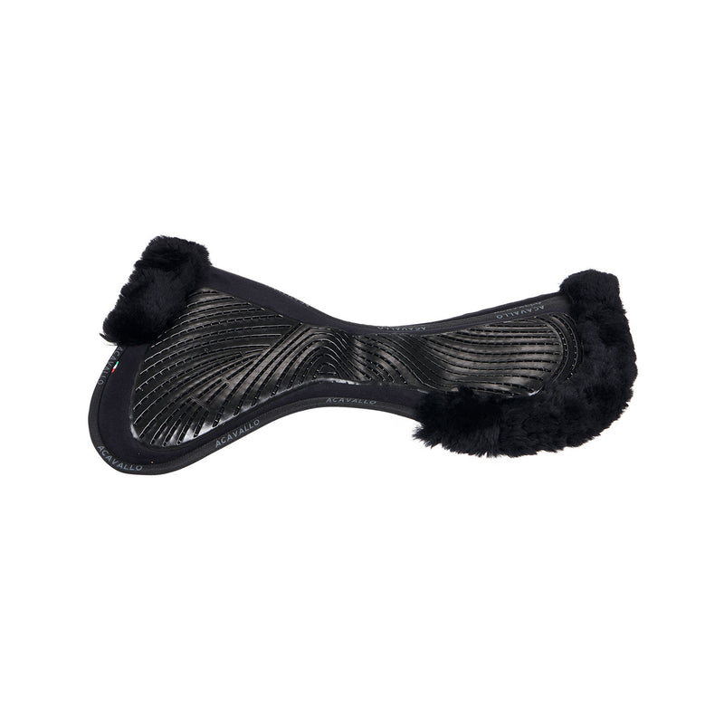 Acavallo Gel & Memory Foam Close Contact - Met Schapenvacht