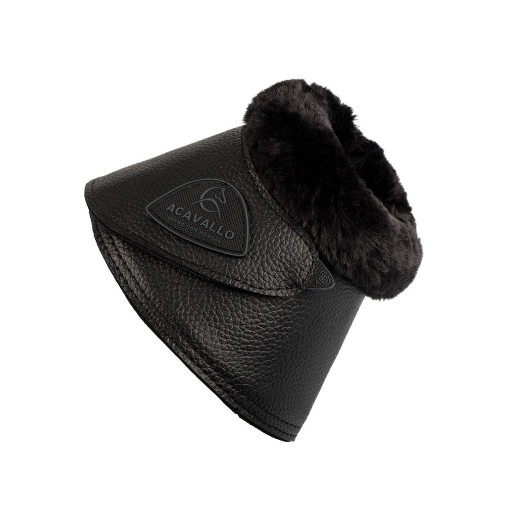 Guêtres Acavallo - Fourrure synthétique et cuir - Velcro