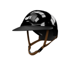 Flex-on Helmet Armet - Angel Visor - Brown Chinstrap