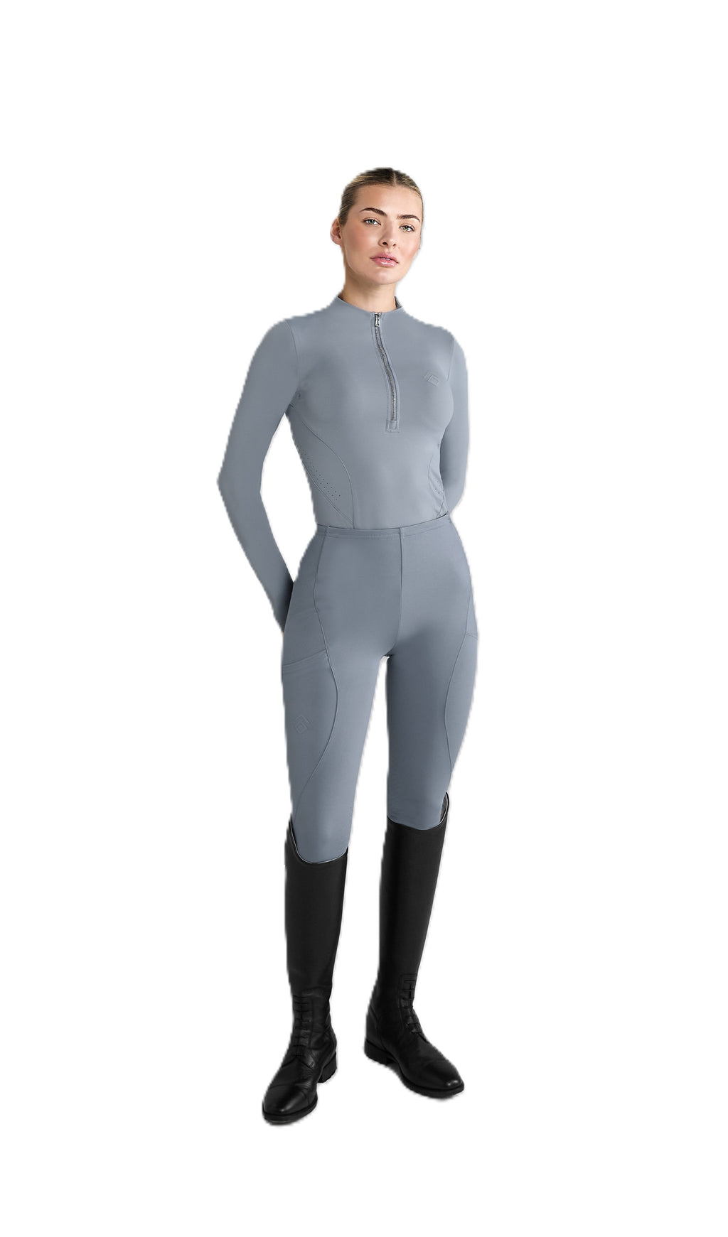 Aztec Diamond Core Riding Tights - Full Grip - Woman