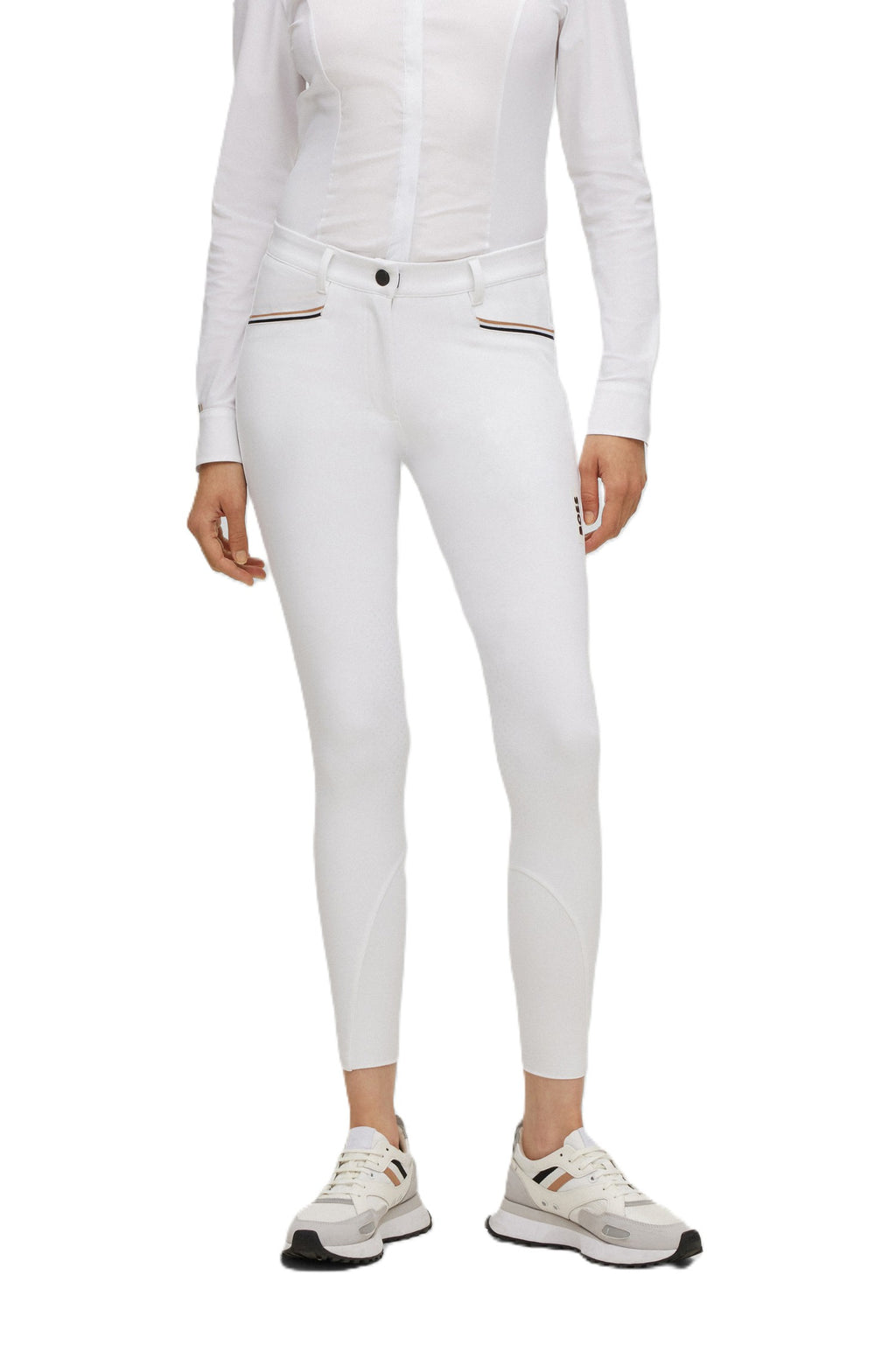 BOSS Equestrian Pantalon d'équitation Hazel - Adhérence au genou - Femme