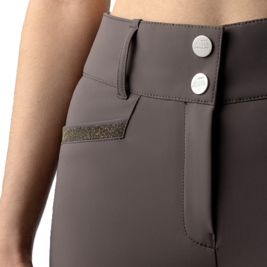 Equiline Rijbroek Crystalek - Knie Grip - Dames