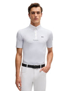 BOSS Equestrian Chemise de concours Marty - Manches courtes - Homme