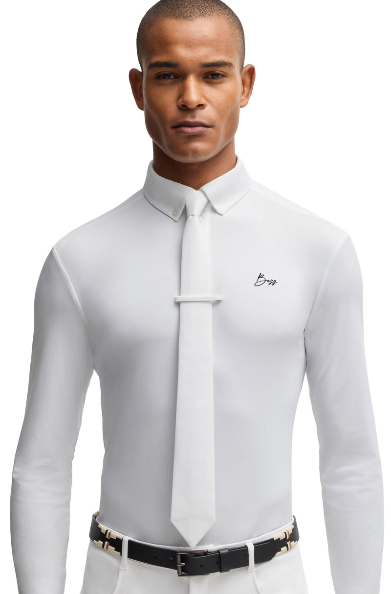 BOSS Equestrian Nick Show Shirt Peached - Herren